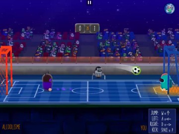 2 Player Among Soccer