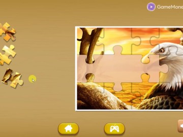 Animals Jigsaw Puzzle Eagle