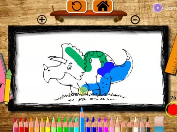 BTS Dinosaur Coloring Book