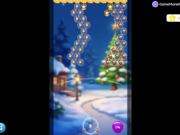 Christmas Bubble Shooter Game