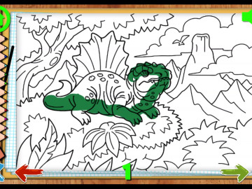 Dinos Coloring Book