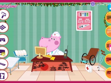 Emergency Hospital Hippo Doctor