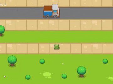 Frogie Cross The Road