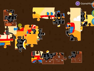 Fun Monster Trucks Jigsaw