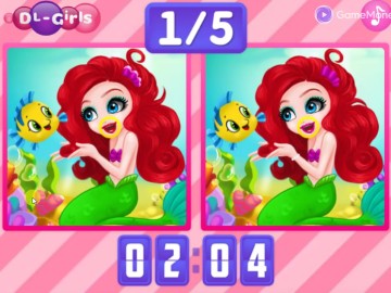 Funny Princesses Spot the Difference