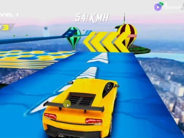 Impossible Car Stunt Races: Mega Ramps