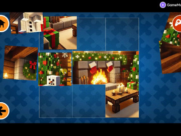 Minecraft Christmas Jigsaw: Festive Pixel Art Fun