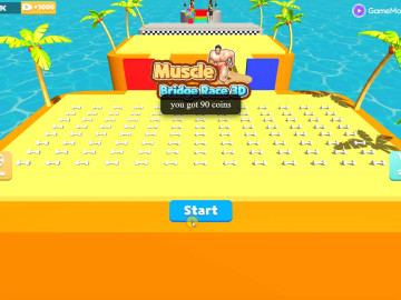Muscle Bridge Race 3d