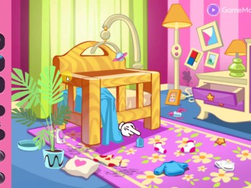 Princess Messy House Cleaning