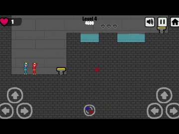 Red and Blue Stickman Huggy 2