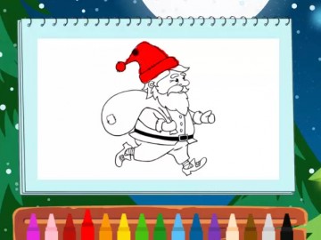 Santa Claus Coloring Book