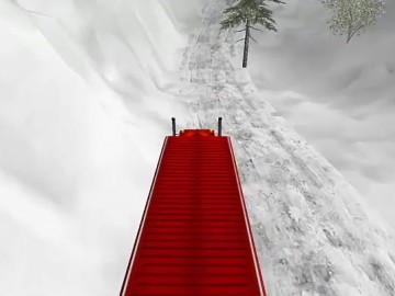 Semi Truck Snow Simulator