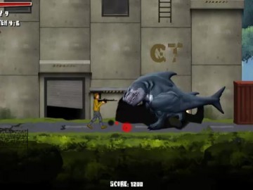 Sharkosaurus Rampage