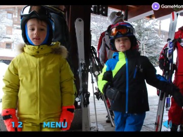 Ski Resort Hidden Snowflakes