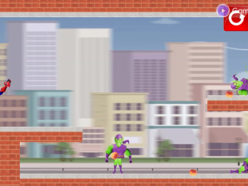 Spiderman Shot Green Goblin