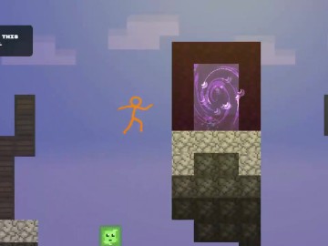 Stickman Parkour Skyland