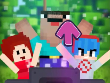 Super Friday Night Funkin Vs Noobs