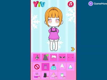 Sweet Doll Dressup Makeup