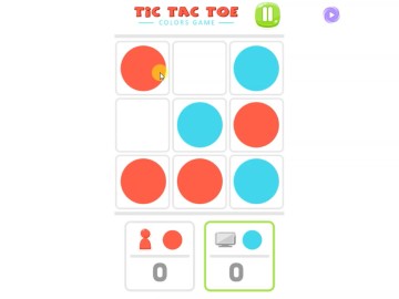 Tic Tac Toe Colors Game