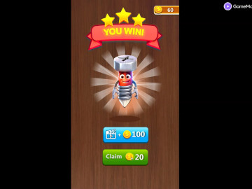 Wood Nuts Bolts Screw